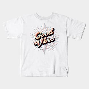 Good vibes t-shirt Kids T-Shirt